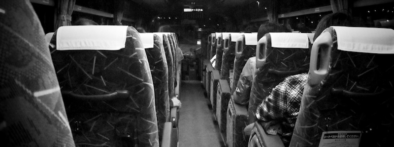 bus travel japan