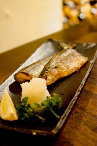 Grilled Sanma (Pacific Saury), Grilled